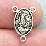 Our Lady of Fatima Rosary Center in Silver Pewter