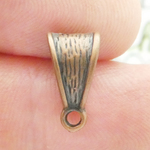 Jewelry Bails Bulk in Copper Pewter
