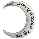 To the Moon and Back Charm in Silver Pewter