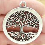 Silver Tree of Life Pendant Wholesale in Pewter