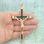 Copper Crucifix Wall Cross Wholesale in Pewter
