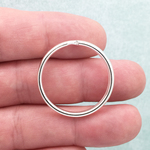 Split Key Rings Wholesale Silver Tone