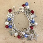 Hugs and Kisses XOX Charm Bracelet